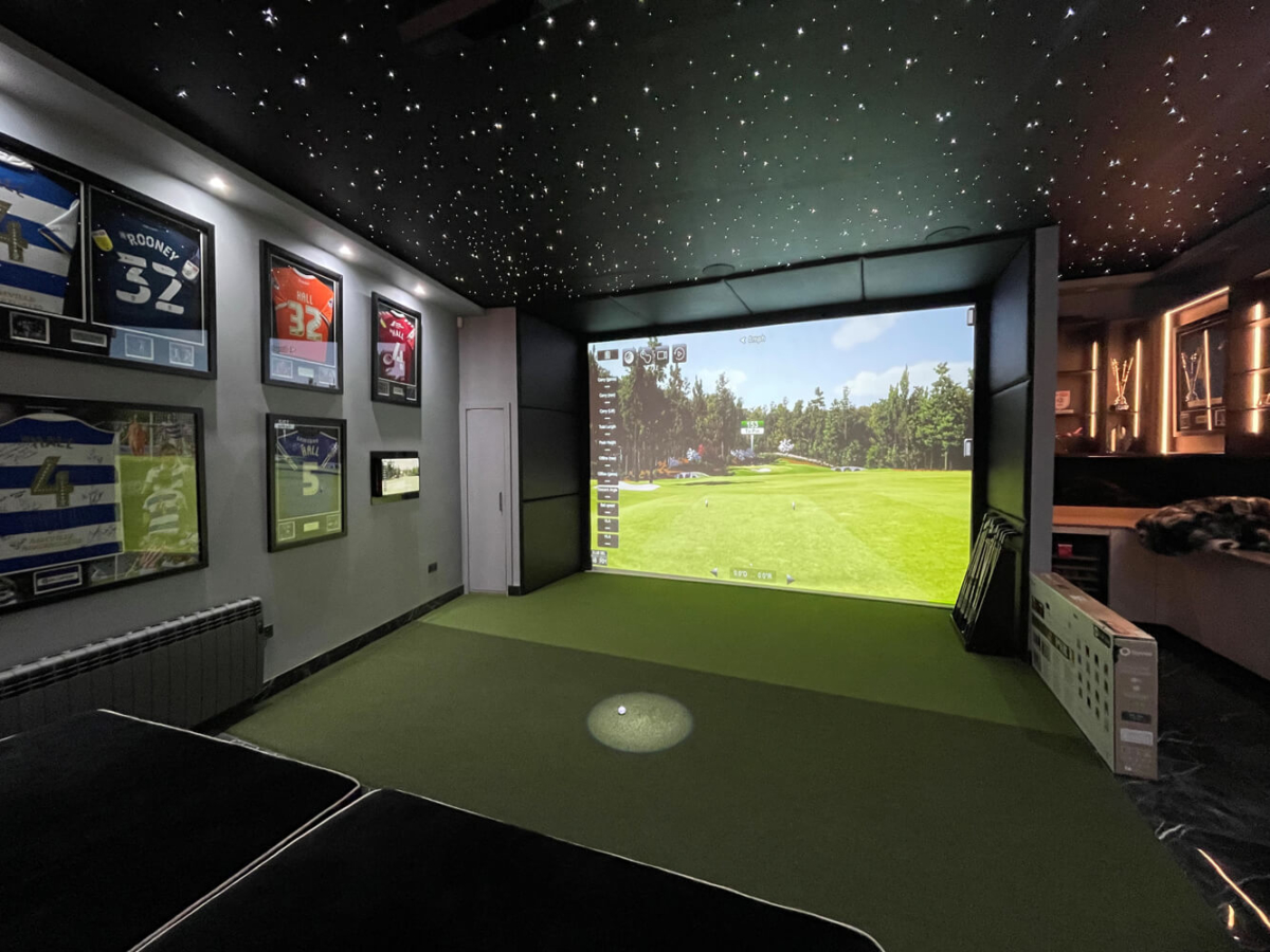 Starlight Ceiling Golf Simulator - East Sussex - Golf Tech Systems