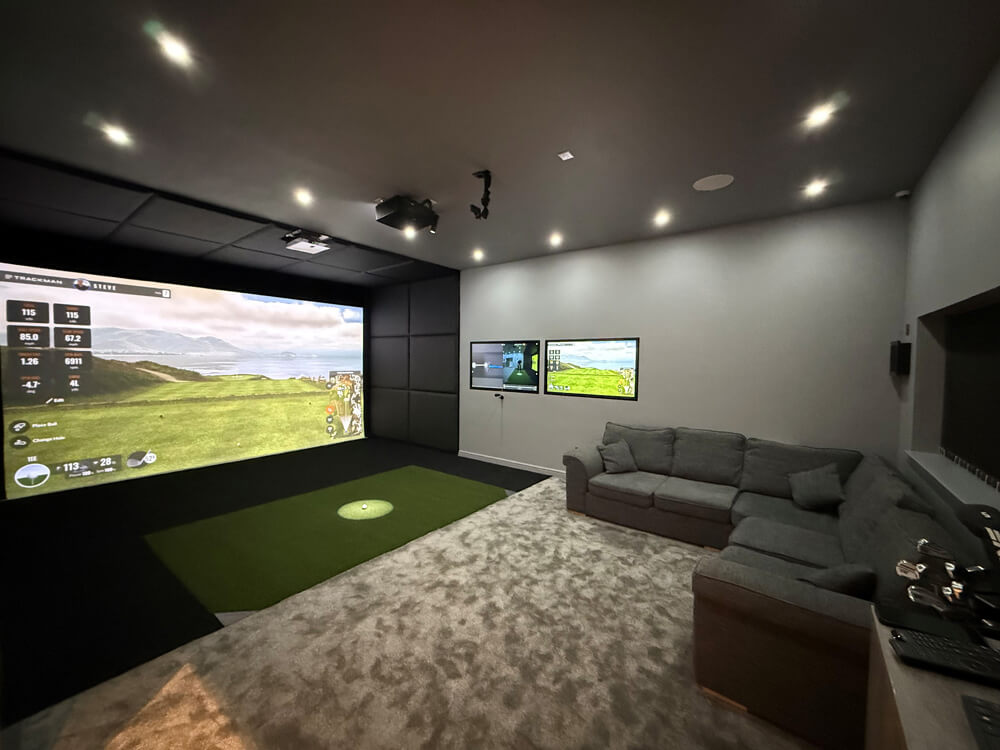 Trackman Golf Simulator in Oxford